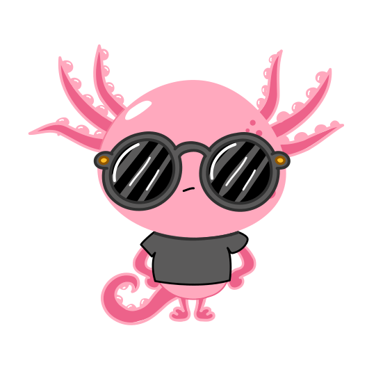 cool axolotl